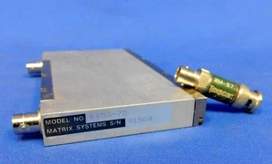 Matrix Systems 6153-75 Coaxial Module-Texscan ZM-57 Attenuator 5.7 DB Untested - Picture 1 of 9