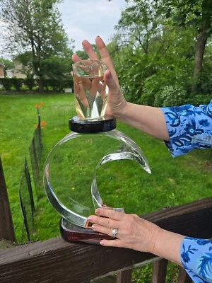 Van Teal Lucite Perfume Bottle Sculpture -  - 16 1/2 in. big piece - Image 1 of 4