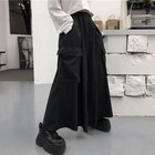 Japanese Women Style Loose Wide-leg Pants Casual Trousers Punk Retro