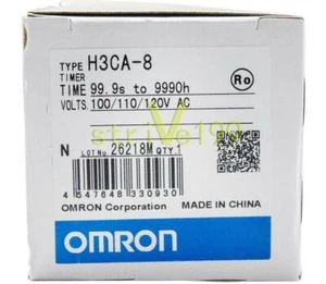 OMRON H3CA-8 Timer 100/110/120VAC NEW IN BOX - Picture 1 of 1