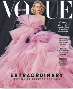 Vogue Australia enero 2018 Carey Mulligan Millie Bobby Brown Melissa George - Imagen 1 de 12