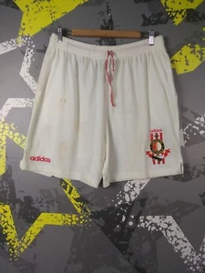 Feyenoord Lifestyle Collection Vintage Football Shorts White Adidas Men XL ig93 - Picture 1 of 21