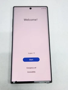 DEFECTIVE - Samsung Galaxy Note 10+ - 256GB - Aura Glow - GSM Unlocked - 8012 - Afbeelding 1 van 5
