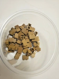 NEW LEGO Parts Dark Tan 3004 Lot of 4 Brick 1x2 4521914 - Picture 1 of 1