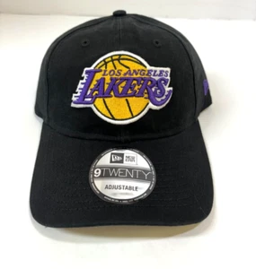 Los Angeles Lakers NBA NE Core Classic Adjustable Hat - Black - Picture 1 of 5