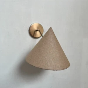 Beautiful 1 Fabric Shade Handmade Wall Lamp Modern Wall Sconce Shade Mid Century - Picture 1 of 9