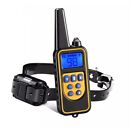 Remote Control Waterproof Rechargeable Dog Shock Collar With Vibration and Sound