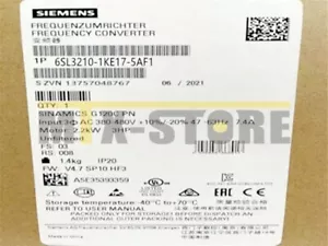 1PC New Siemens inverter 6SL3210-1KE17-5AF1 6SL3 210-1KE17-5AF1 - Picture 1 of 1