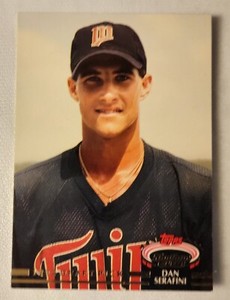 1992 Stadium Club Murphy Draft Pick Dan Serafini #43 Baseball Card NM+