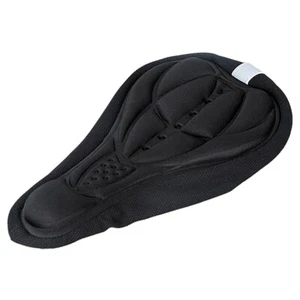 Bike Seat Cushion Shock Absorbing Bicycle Saddle Cover for Women & Men (Black) - Bild 1 von 6