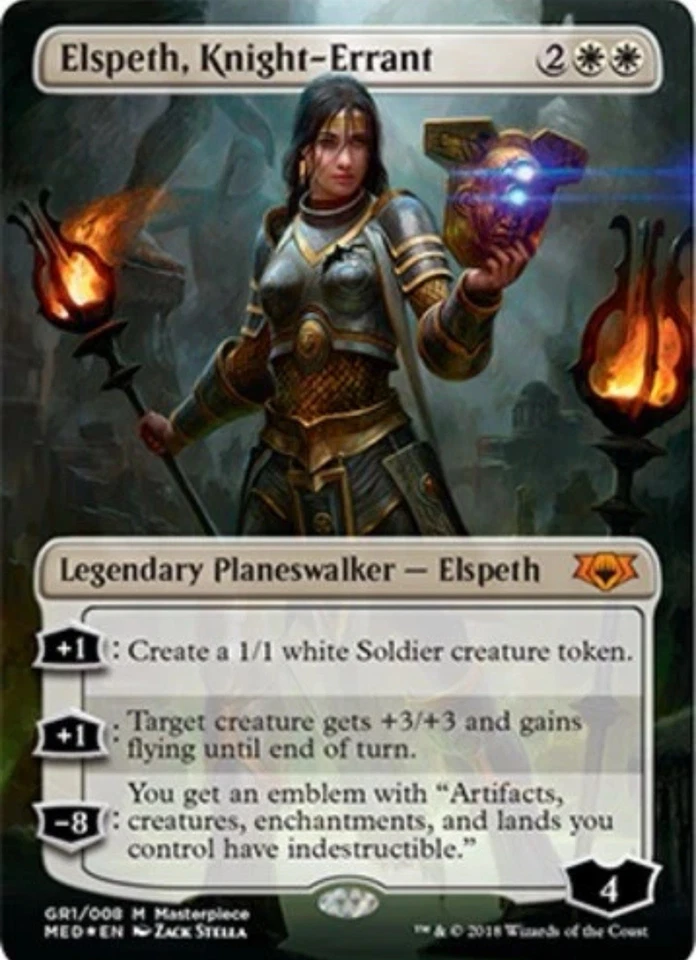 Elspeth, Knight-Errant Mythic Edition: Guilds of Ravnica Foil - Image 1 of 1