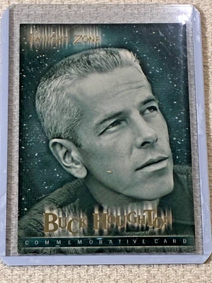 1999 Rittenhouse The Twilight Zone Buck Houghton Commemorative Card #C-2 Gold NM - Image 1 of 3