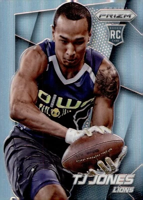 2014 Panini Prizm - TJ Jones #213 (RC) Silver Prizm - Image 1 of 2