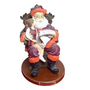 Virginia Tech Wishlist Santa Figurine Third In Limited Series 2000 NCAA - Picture 1 of 6