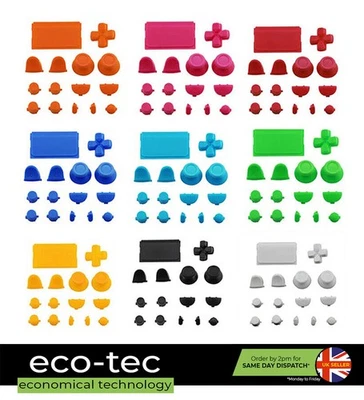 V2 040 Ersatztasten Mod Kit Set für Playstation 4 Pro Controller - Bild 1 von 2