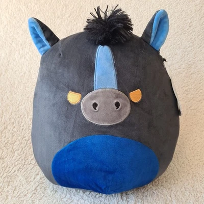 Squishmallows 12" inch Midnight the Black Horse Cedar Point Series Plush - image 1 of 4