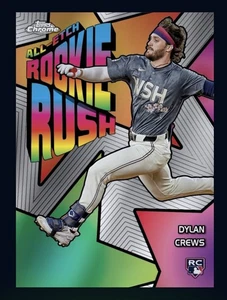 2025 TOPPS Chrome All Etch Rookie Rush RC - DYLAN CREWS (Topps Bunt DigitaI card - Picture 1 of 1
