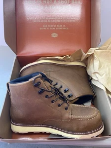 Brunt Marin Stiefel Leder braun wasserdicht Comp Toe Größe 13. Neu - Bild 1 von 8