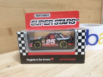 Matchbox Super Stars Diecast 1/64 NASCAR #25 VA is for Lovers Hermie Sadler Chev - Image 1 of 4
