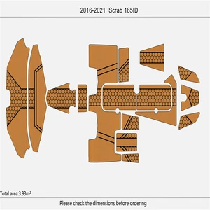 2016-2024 scarab 165 ID Cockpit Swim platform bow 1/4"6mm EVA foam mat floor - Picture 1 of 24