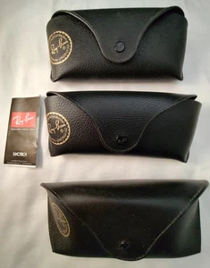 Lot Of 3 Ray-Ban Empty Sunglass Hard Cases Luxottica - Picture 1 of 5
