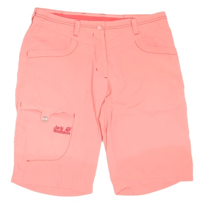 Pantalones Cortos Informales JACK WOLFSKIN Exterior Mujer Rosa Reino Unido 10 W29 Foto 1 de 4