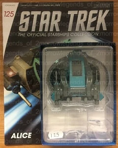 EAGLEMOSS STAR TREK STARSHIPS COLLECTION - #125 ALICE SHUTTLE - Picture 1 of 1