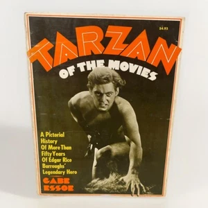 1972 Tarzan Of The Movies A Pictorial History By Gave Essoe *RARE* - Picture 1 of 8