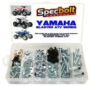YAMAHA Blaster Bolt Kit 120pc YFS200 ATV QUAD plastics body frame SPECBOLT - Bild 1 von 3