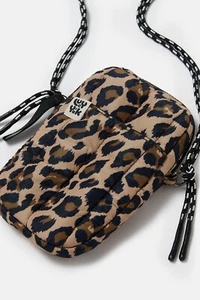 Brock - Recycled Polyester Crossbody Bag in Leopard Print - (Im)perfect Yaks! - Picture 1 of 3