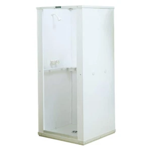 32 In. X 32 In. X 75 In. Shower Stall with Standard Base in White - Picture 1 of 3