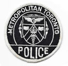 PATCH POLICE CANADA METROPOLITAN TORONTO ONTARIO WHITE TRIM COLOR CENTER 