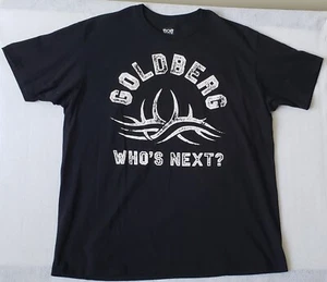 WWE Wrestling Legends Bill GOLDBERG Who's Next Size 2XL Black T-Shirt - Picture 1 of 4
