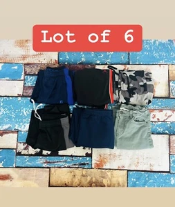 LOT OF 6 - Kids Boys Clothing Miscellaneous Pants & Short M-XXL PRE-OWNED - Picture 1 of 13