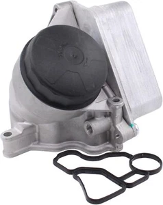 Carcasa de filtro de aceite de motor MOTOKU con enfriador de aceite y conjunto de junta para BMW - Imagen 1 de 8