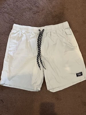 Vonzipper Light Green Casual Walk Beach Swim Shorts Men's W36" with Pockets - image 1 of 3