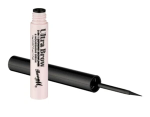 Barry M Cosmetics Ultra Brow 2-in-1 Browliner & Serum in Shade Black - New - Picture 1 of 2