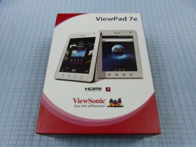 Original ViewSonic ViewPad 7e 4GB WLAN Weiß/White! Neu & OVP! Versiegelt! RAR! - Bild 1 von 4
