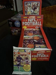 1990 SCORE FOOTBALL SERIES 1 PACKš„Buy 5 Get 1 Freeš„Emmit Smith & Seau Rc Year - Bild 1 von 3