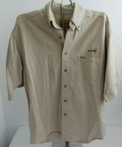 Woolrich Rugged Outdoorwear Herren M Kurzarm Button Down Fliegenfischen - Bild 1 von 5