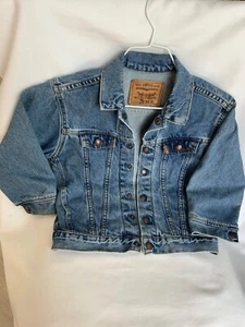 Levis Jacket Orange Label Toddler Denim Jacket preowned ***see description - Picture 1 of 8