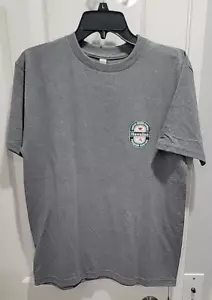 Hawaiian North Shore Premium Surfing Surfboard Mens Light Gray Cotton Tee M - Picture 1 of 5
