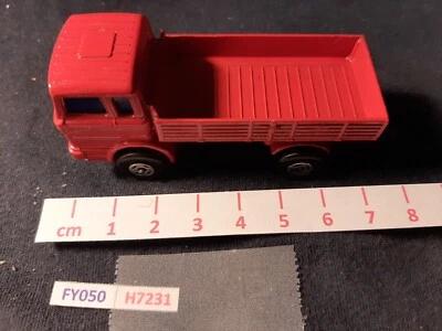 H7231 MODELLISMO LESNEY MATCHBOX CAMION MERCEDES TRUCK SUPER FAST - Immagine 1 di 4