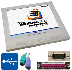 All-In-One Computer 1GHz CPU 17" 43cm TFT 12V 40GB Hard Drive Windows 2000 #M4 - Picture 1 of 1