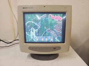 Vintage Gaming HP Pavilion M50 D5258A 13.5" Color CRT VGA Computer Monitor 1999 - Picture 1 of 7
