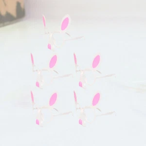 5pcs Easter Rabbit Glasses Eyewear Funny Eyeglasses Photo Props Accessary Party - Picture 1 of 12