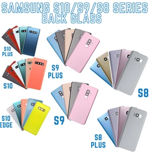 Samsung Galaxy S10/S9/S8/S7/S7e/S6ep/S6e/S6Back Glass Cover+Adhesive✅Camera Lens - Picture 1 of 14