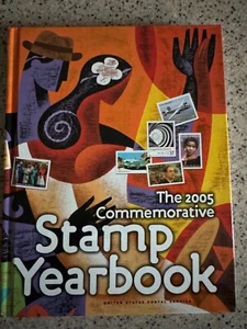 2005 USPS Stamp Yearbook with M, OG, NH Stamps Mounted in Album - Picture 1 of 24