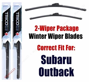 Paquete de 2 limpiaparabrisas de invierno para Subaru Outback 2015 + 35260/170 - Imagen 1 de 1
