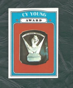 Tarjeta de béisbol 1972 Topps #623 premio Cy Young excelente - Imagen 1 de 2